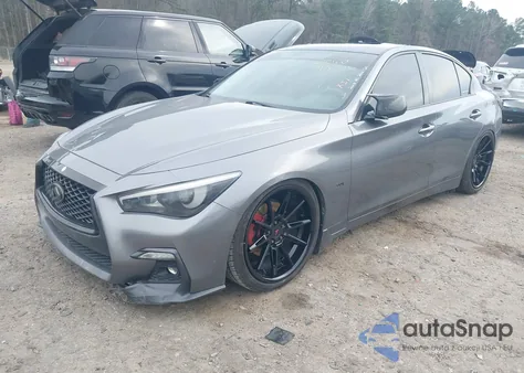 2018 Infiniti Q50 3.0T Sport from USA, damaged, VIN JN1EV7AP2JM355468